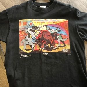 Picasso vintage 1995 bullfight shirt